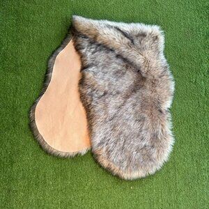 Faux Fur Bed Runner / Throw Rug